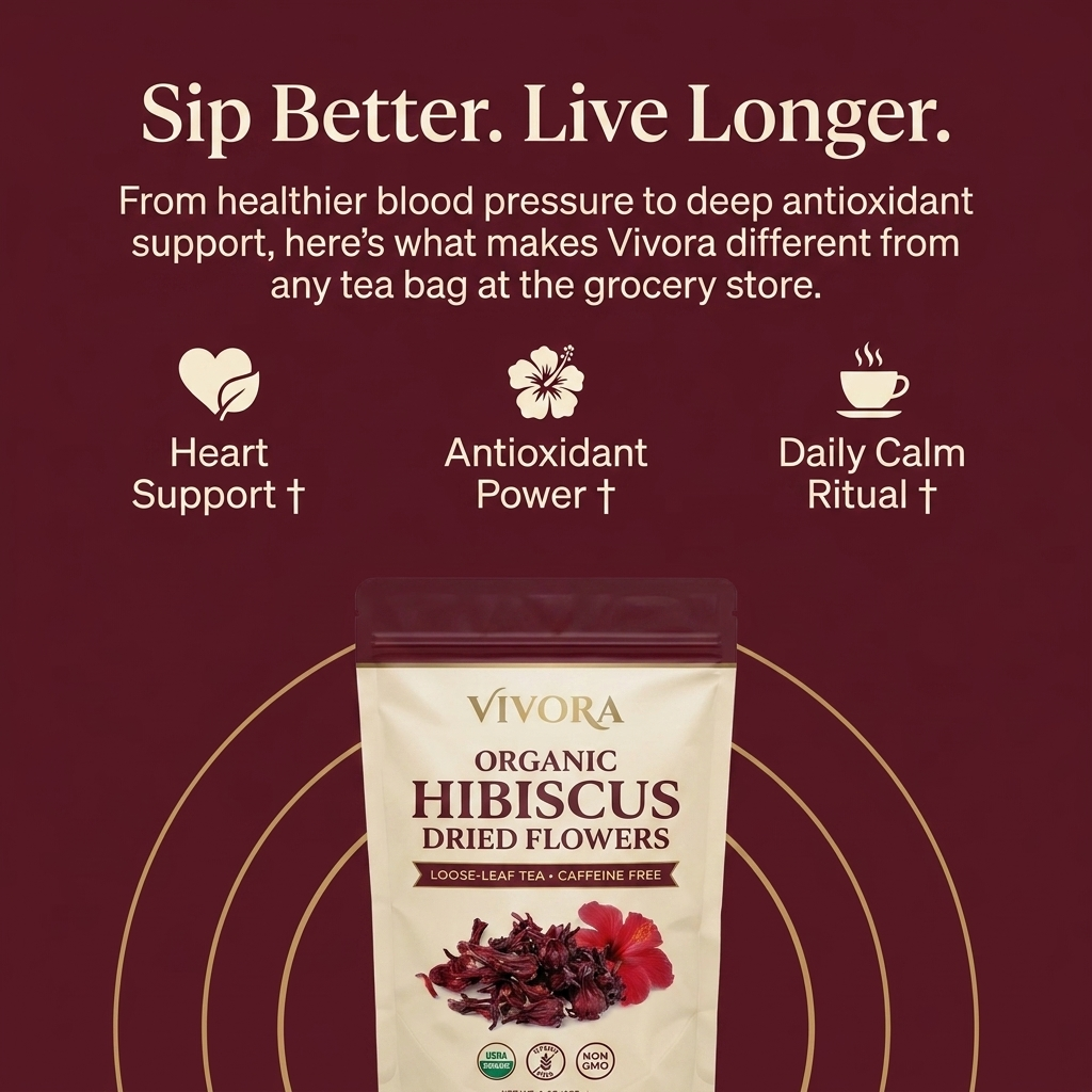 Vivora® Organic Hibiscus Flowers