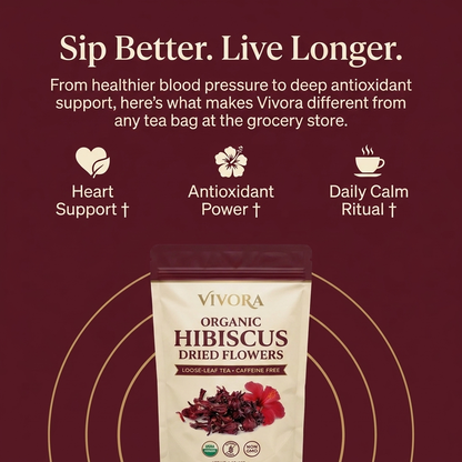 Vivora® Organic Hibiscus Flowers
