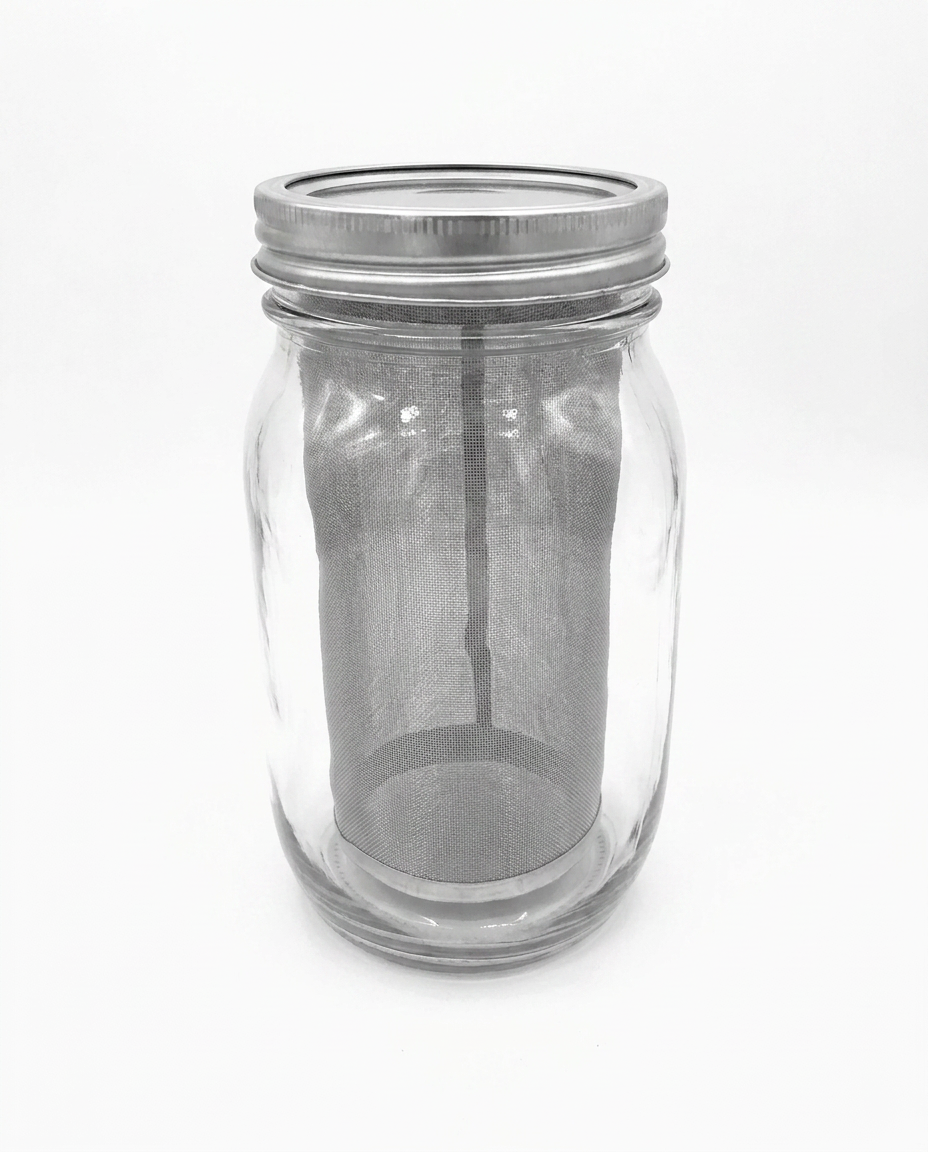 Jar and Strainer (LARGE)
