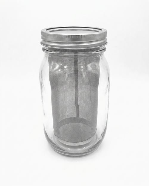 Jar and Strainer (LARGE)